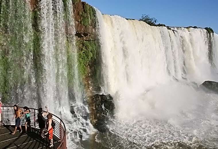 Las cataratas de Iguazú. Foto Internet 