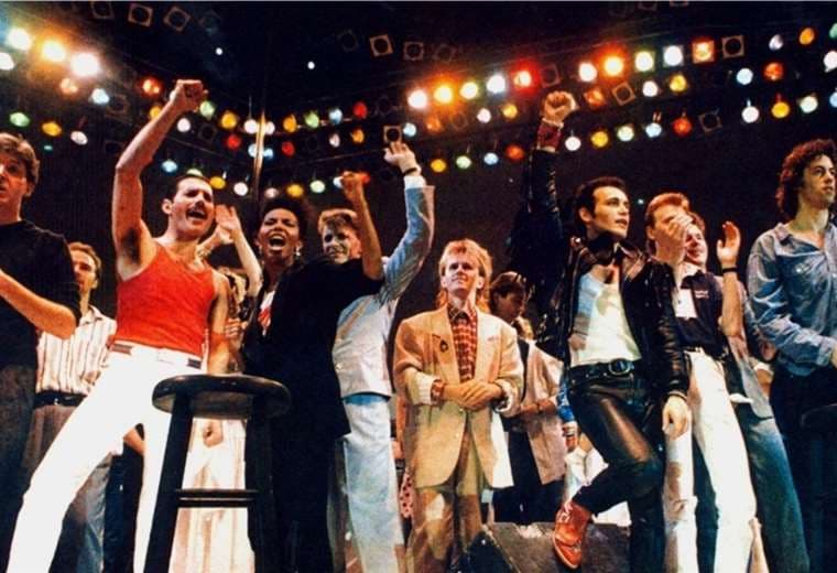 Live Aid reunió a 76 solistas y bandas reconocidos en todo el mundo