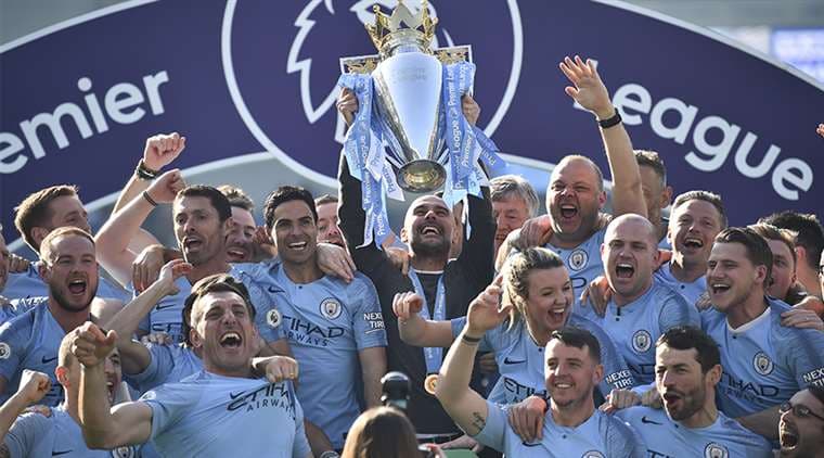 El Manchester City podrá disputar la próxima Liga de Campeones. Foto: AFP