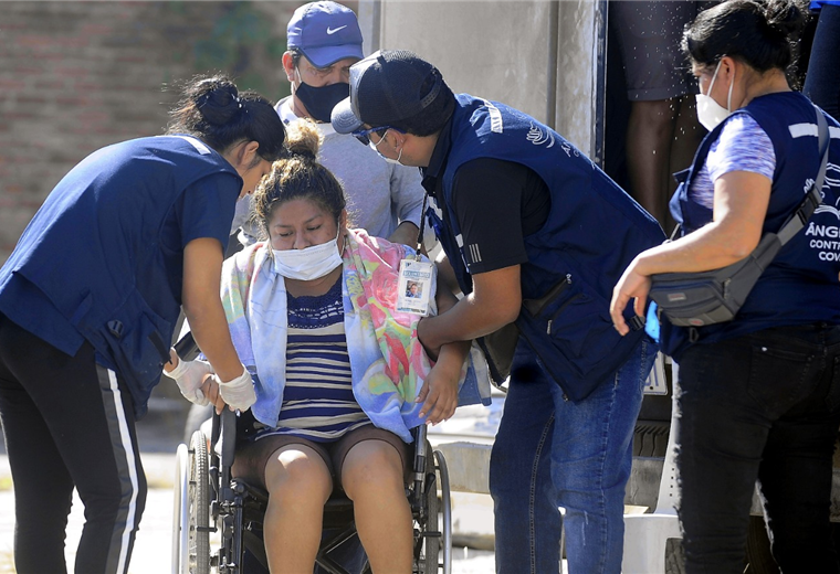 Muchas personas sufren en Santa Cruz de la Sierra a causa del Covid-19. Foto. Enrique Canedo