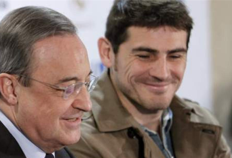 Florentino Pérez e Iker Casillas dejaron atrás sus diferencias