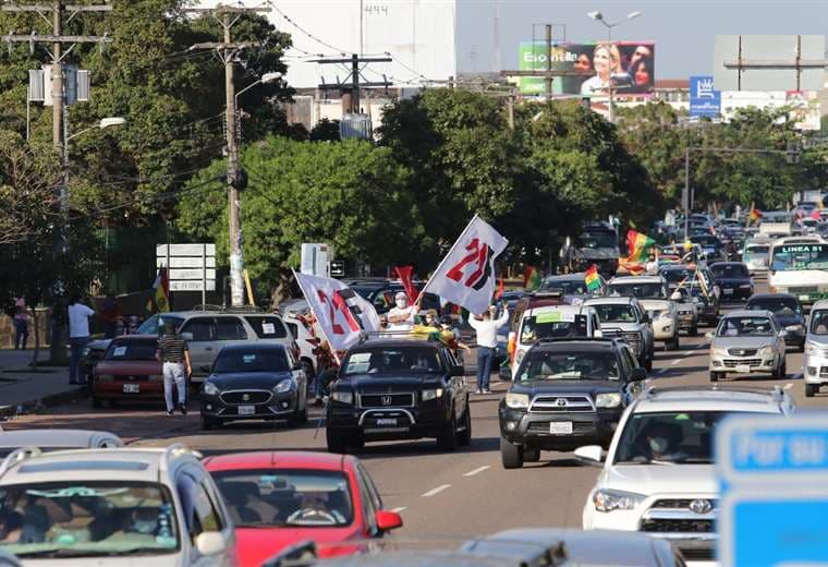 Los activistas proyectan nuevas movilizaciones para los próximos días. Foto: Jorge Gutiérrez