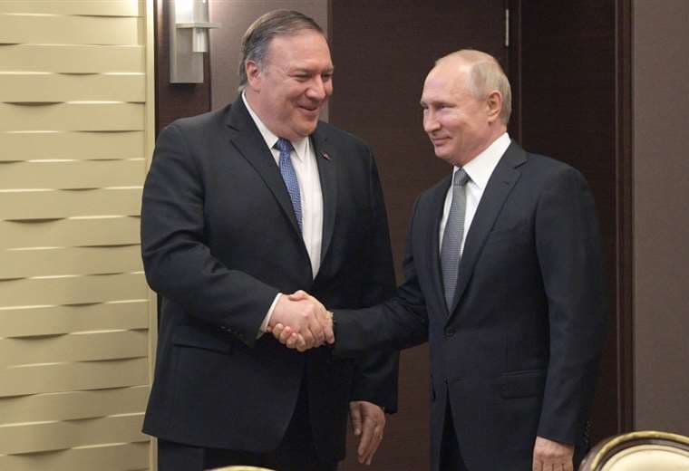 Pompeo no descarta invitar a Putin al G7