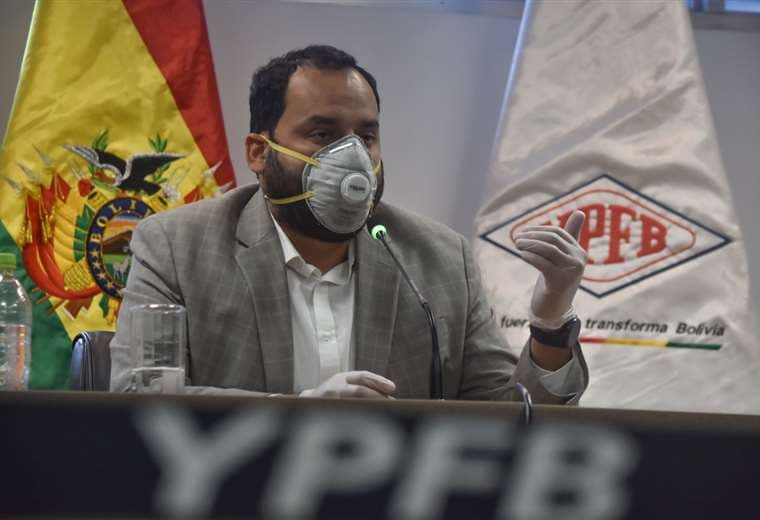 Herland Soliz, ex presidente de YPFB, afirma que no hubo corrupción porque tampoco se ejecutó daño económico al Estado./Foto: APG Noticias