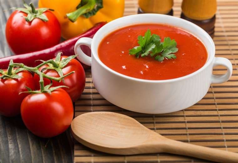 El tomate es el principal ingrediente de unas de las sopas más ricas