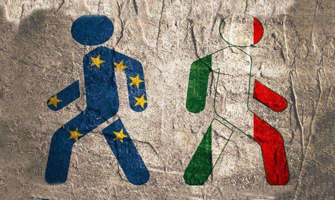 Quieren que Italia salga de la UE. Foto Internet