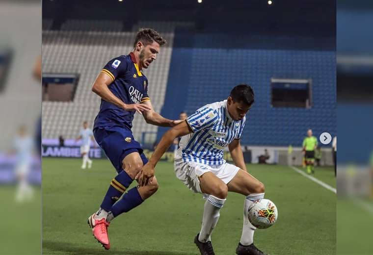 Jaume Cuéllar debutó en la Serie A de Italia el miércoles. Foto: Instagram