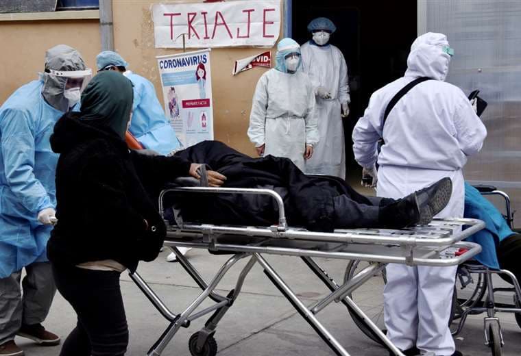 La pandemia afecta a todo el país.  Foto AFP