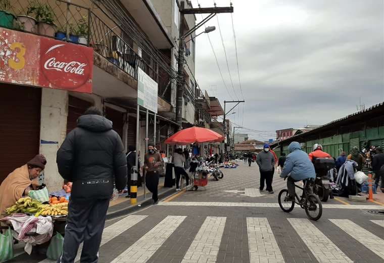 Las calles Campero y Quijarro son las más movidas