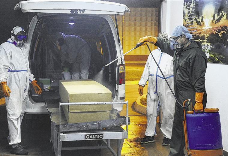 El departamento de Santa Cruz es uno de los más afectados por la pandemia en Bolivia. Foto. AFP 