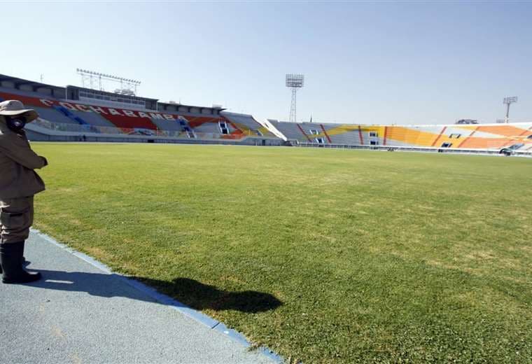 Así luce el estadio Félix Capriles de Cochabamba. Foto: APG Noticias