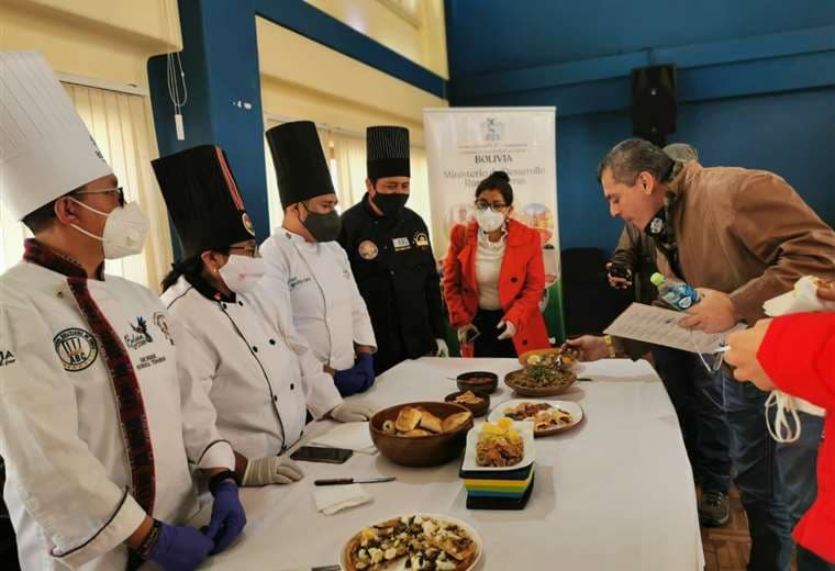 Los chefs nacionales presentaron su oferta gastronómica 