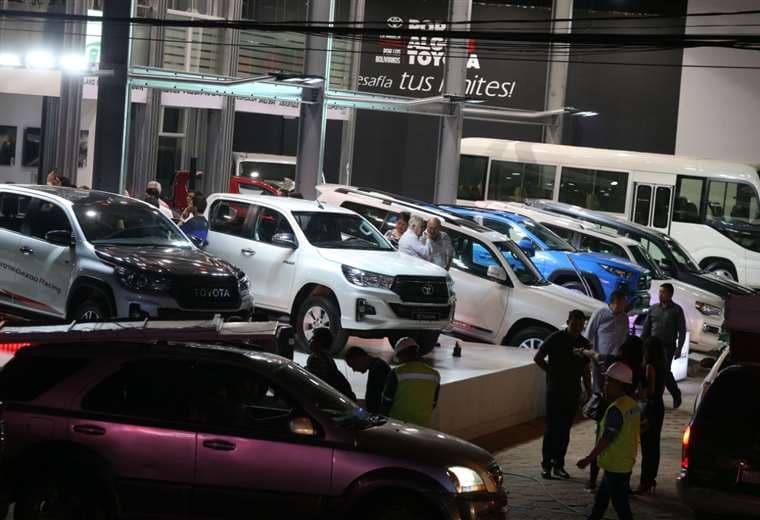 Hasta 2019, el automotriz fue el sector más dinámicos en ventas en Expocruz /Foto: Fuad Landívar 