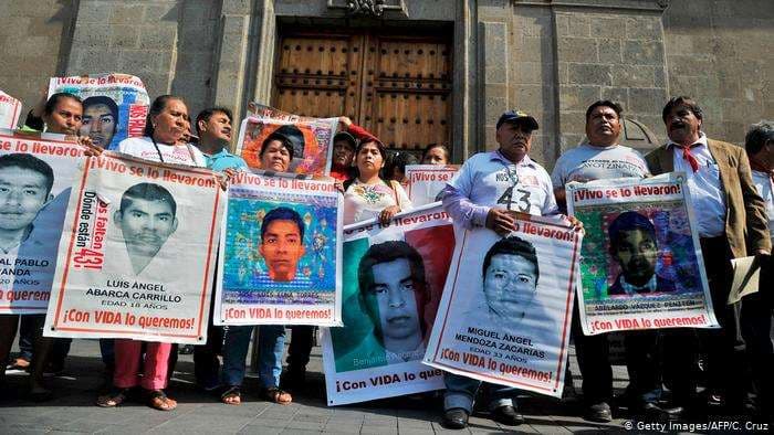 Identifican restos de uno de los 43 desaparecidos en México