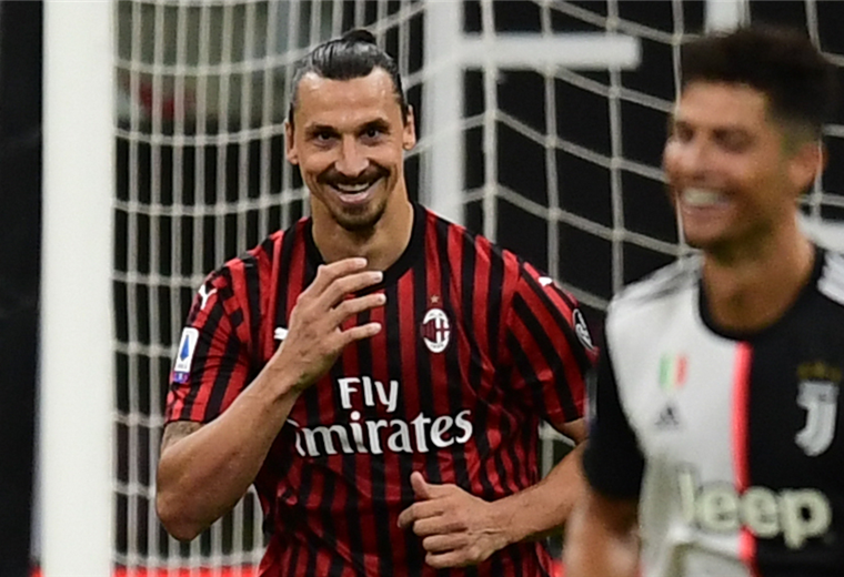 Ibrahimovic anotó de penal en la remontada del AC Milan