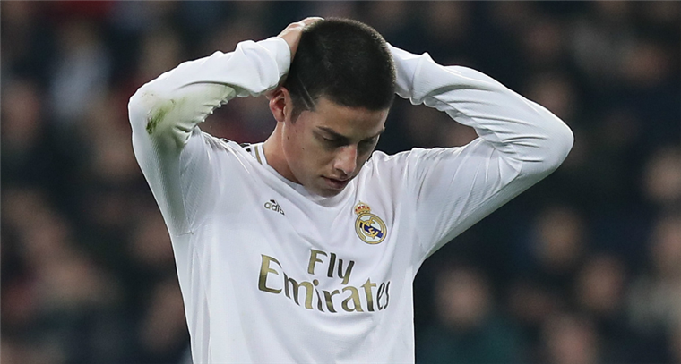 James alista su salida del Real Madrid