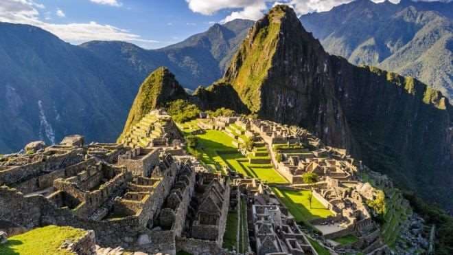 Las ruinas de Machi Picchu. Foto Getty Images