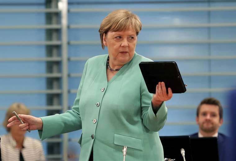 La canciller alemana Angela Merkel. Foto AFP