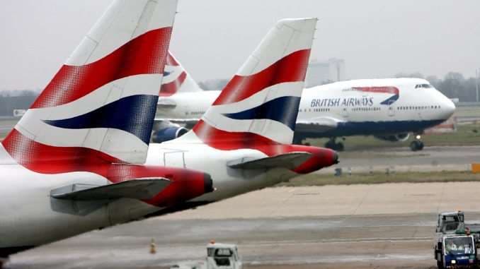 Pilotos de British Airways aceptan recorte salarial