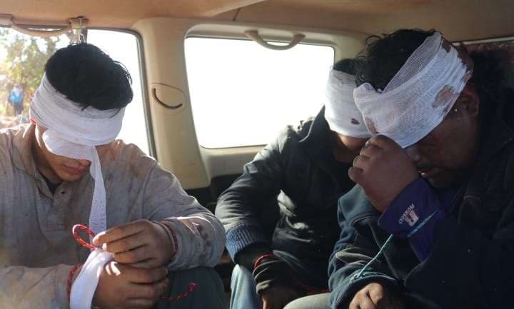 Los tres secuestrados por los bloqueadores fueron liberados en las últimas horas