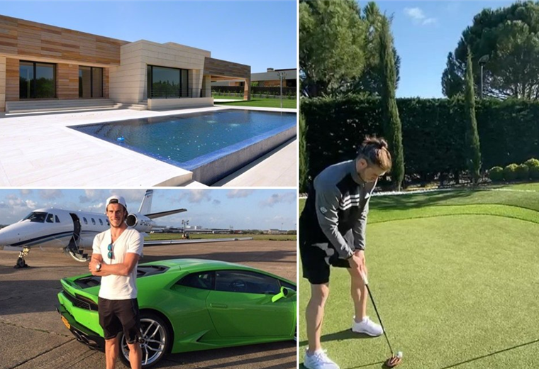 Bale vive una vida de lujos en Madrid