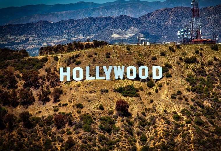 Icónico cartel de Hollywood en California. Foto Internet