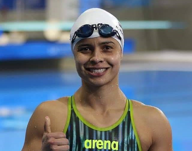 Karen Tórrez es la mejor nadadora del país