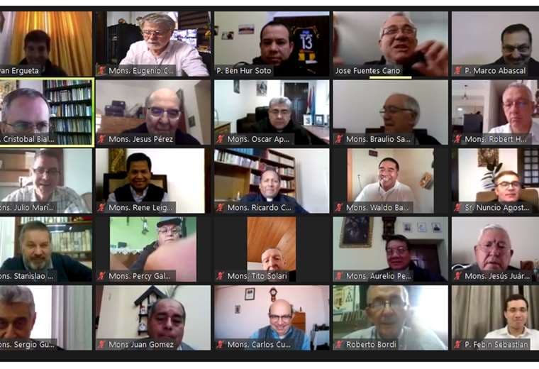 Asamblea virtual de Obipos de Bolivia