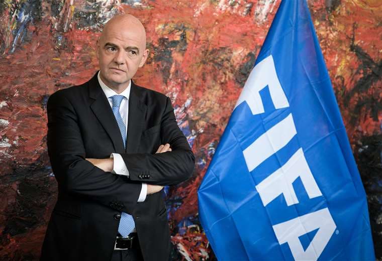 Gianni Infatino, presidente de la FIFA. Foto: AFP