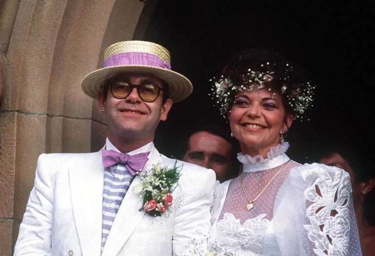 Elton John y Renate Blauel se casaron en 1984 en Australia. Se divorciaron en 1988