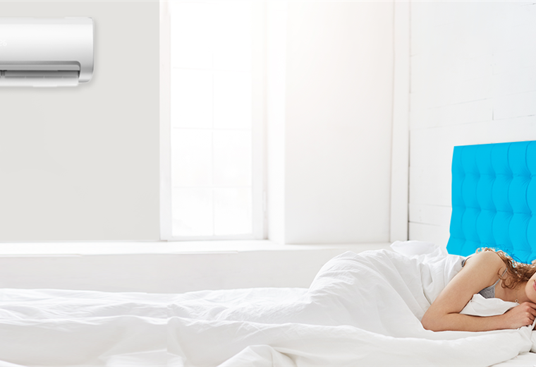 El uso del aire acondicionado debe ser con moderación, sobre todo cuando se duerme