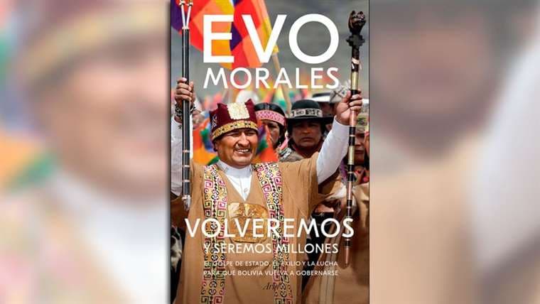 Tapa del libro de Evo Morales /Foto: Infobae