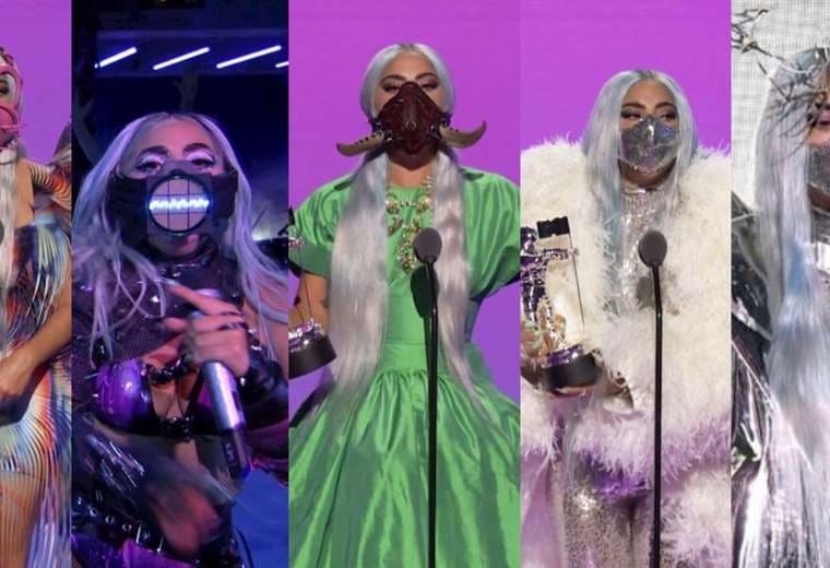 Los looks con los que Lady Gaga promovió el uso del barbijo
