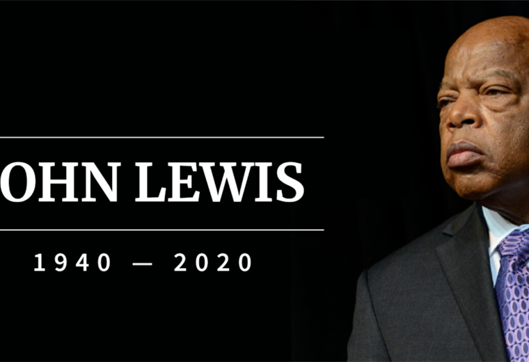 John Lewis murió el 17 de julio. Foto Internet