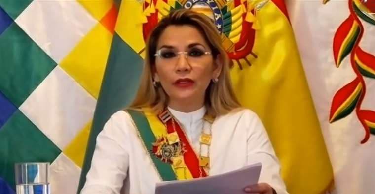 Jeanine Áñez, expresidenta de Bolivia