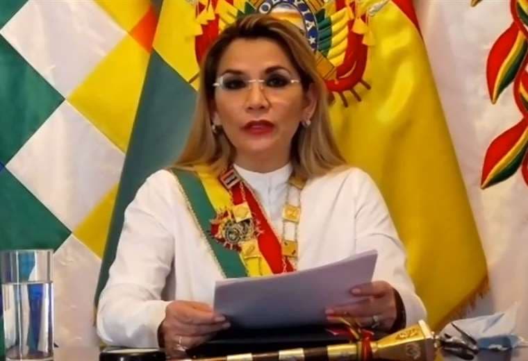 Jeanine Áñez, expresidenta de Bolivia