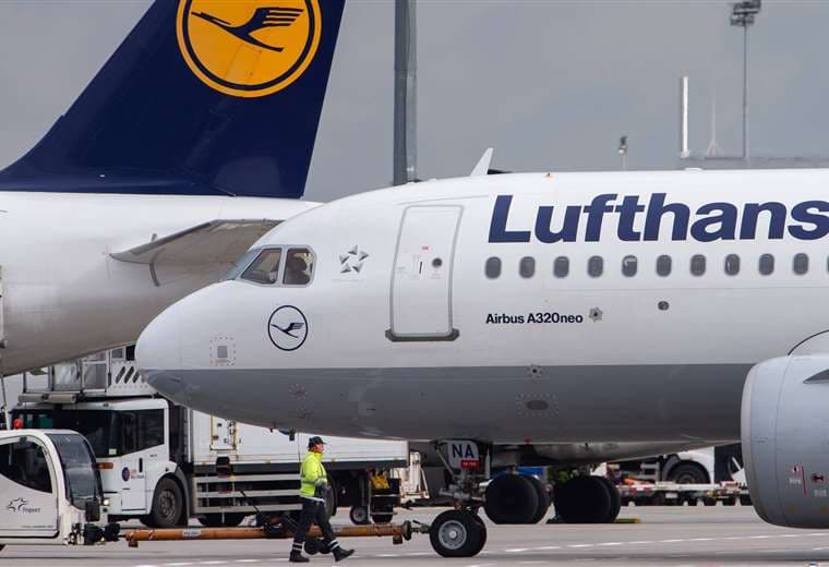 Lufthansa va a vender más de 100 aviones de la flota de 760