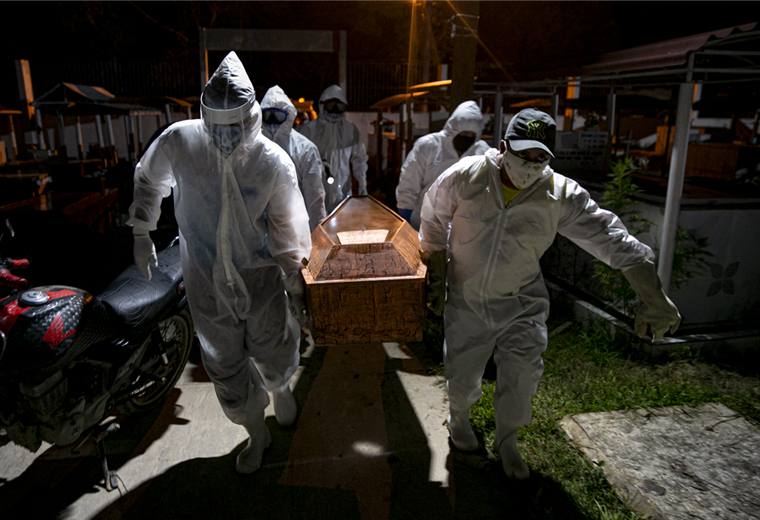 Miles de personas han muertos en Latinoamérica a causa del Covid-19. Foto. AFP 