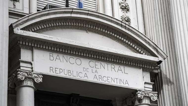 Frontis del Banco Centra argentino. Foto Internet