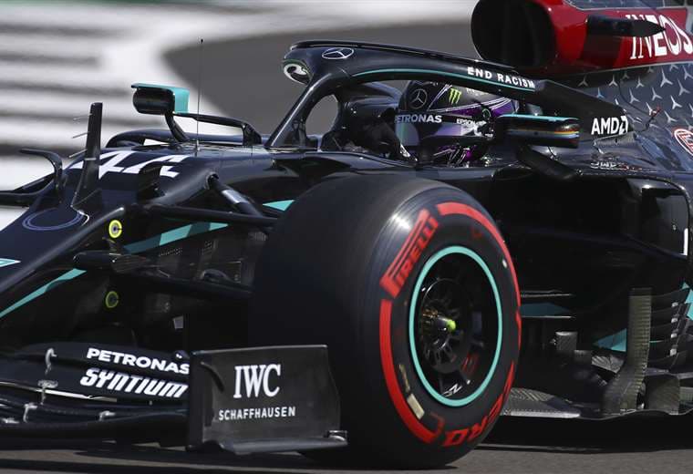 Lewis Hamilton fue el mejor en los ensayos libres. Foto: AFP