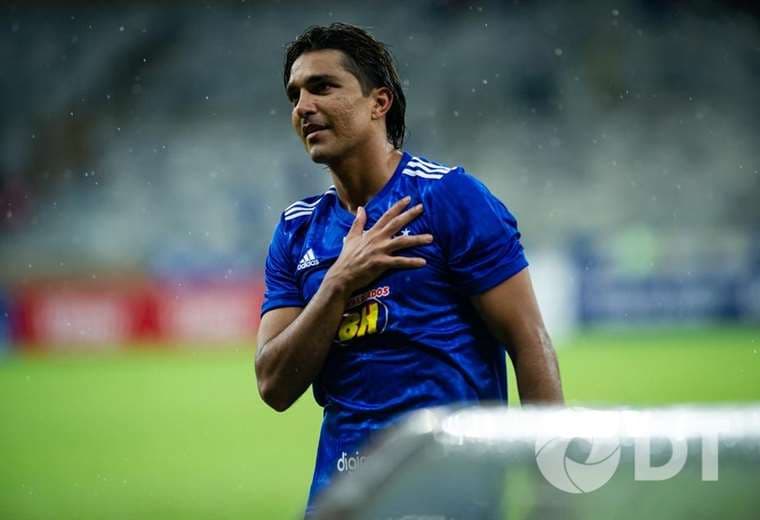Marcelo Martins Moreno, delantero cruceño que juega en el Cruzeiro de Brasil. Foto: internet