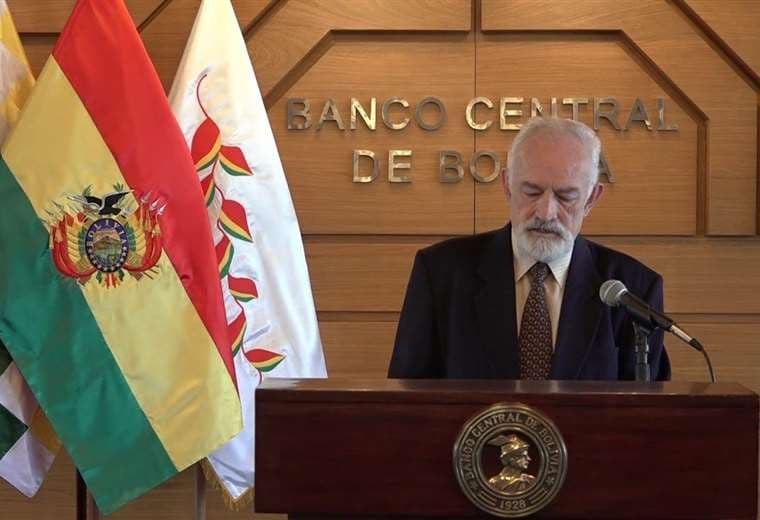 Guillermo Aponte, presidente del Banco Central de Bolivia