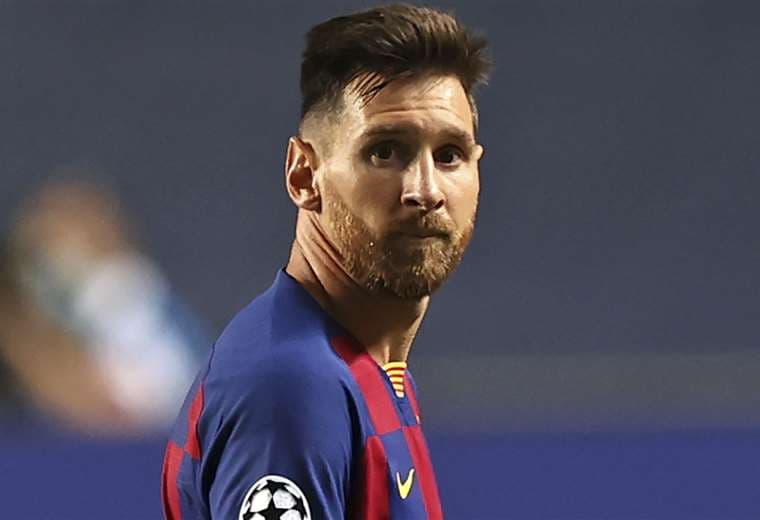 Messi todavía no se ha desvinculado del Barcelona . Foto: AFP