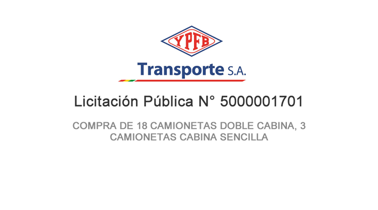 Licitación Pública N° 5000001701