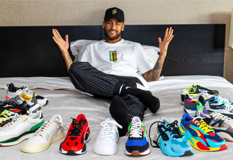 Neymar, el fichaje estrella de Puma