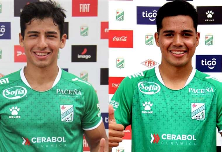 Alaín Niño de Guzmán y José Briceño, los nuevos jugadores de Oriente. Foto: Oriente P.