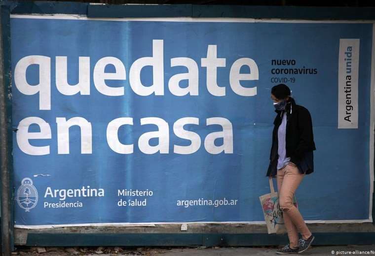 Un cartel en una calle de Buenos Aires. Foto Internet