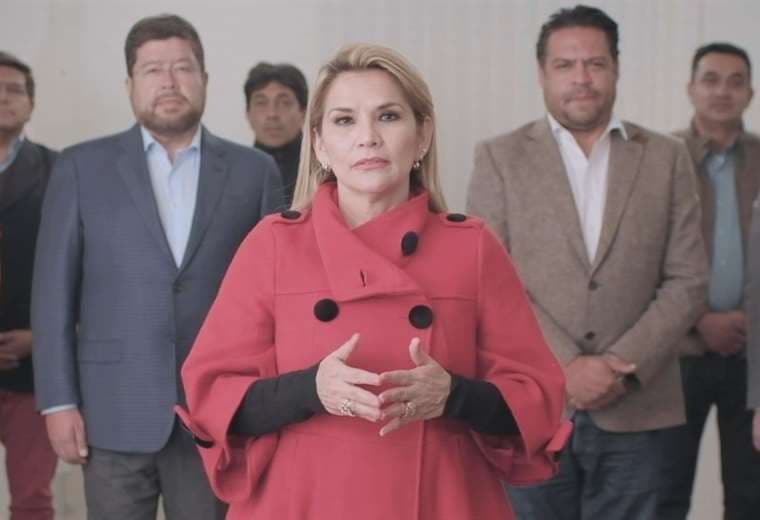 Captura del video de la candidata de Juntos 