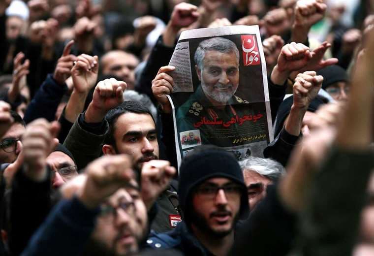Quieren vengar la muerte de Soleimaní. Foto Internet