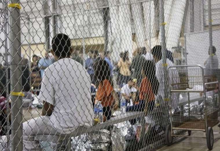 Un centro de detención migratorio en EEUU. Foto Internet